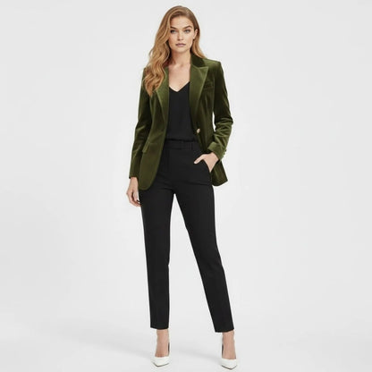Women's Black Gold Tailored Blazer