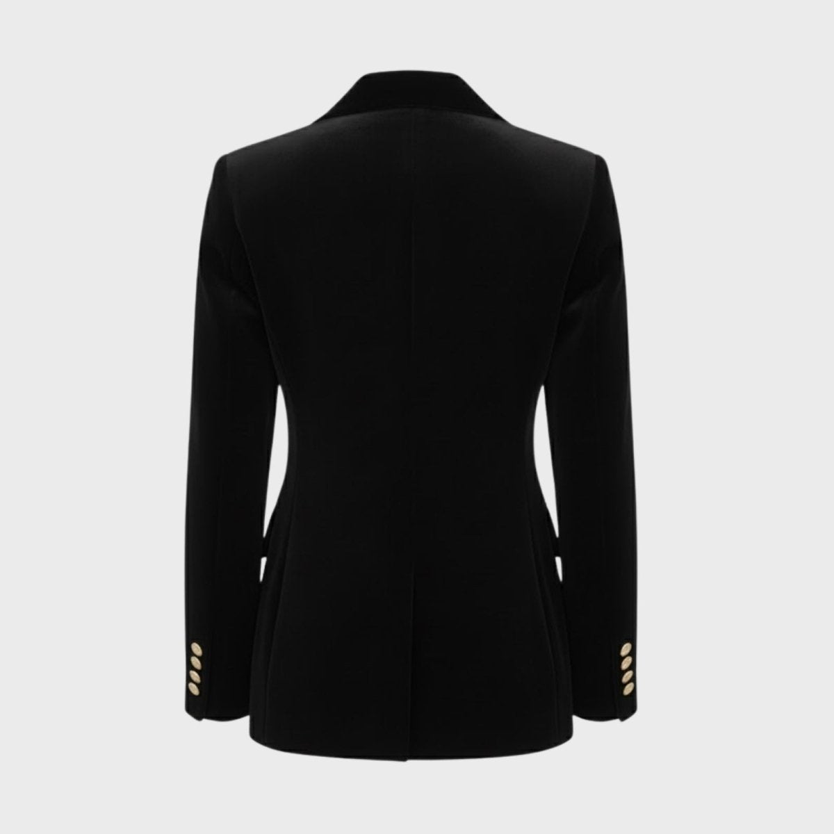 Women's Black Gold Tailored Blazer