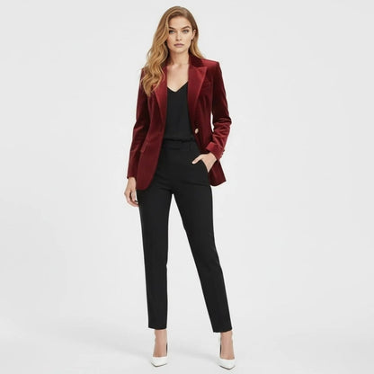 Women's Black Gold Tailored Blazer