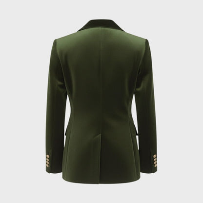 Women's Black Gold Tailored Blazer