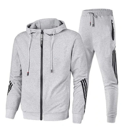 Men's Black Two Piece Set
