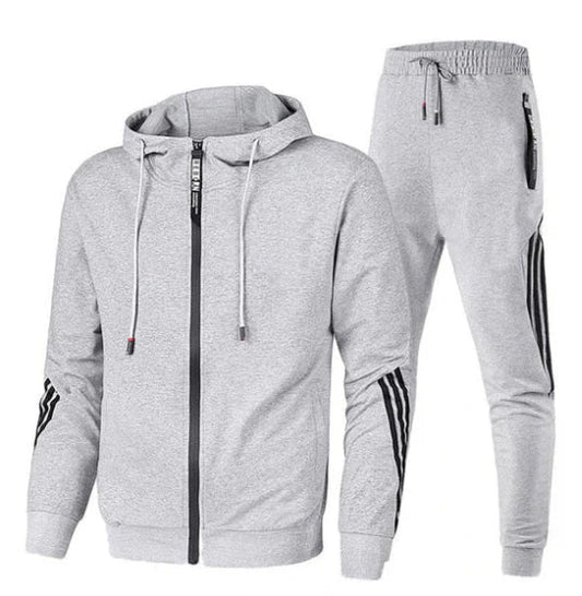 Men's Black Two Piece Set