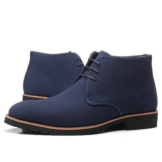 Men's Casual Ankle Boots in Blue