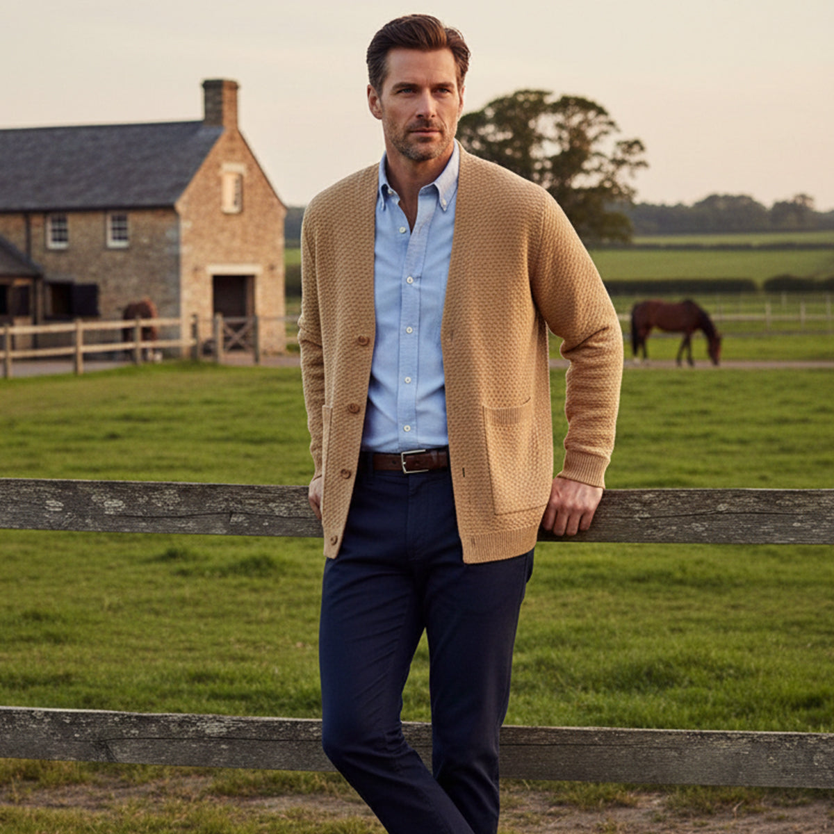 Men's Casual Cardigan