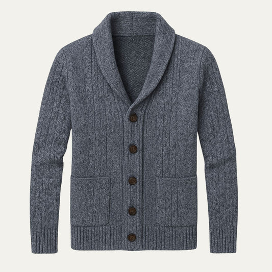 Men's Cable Knit Cardigan