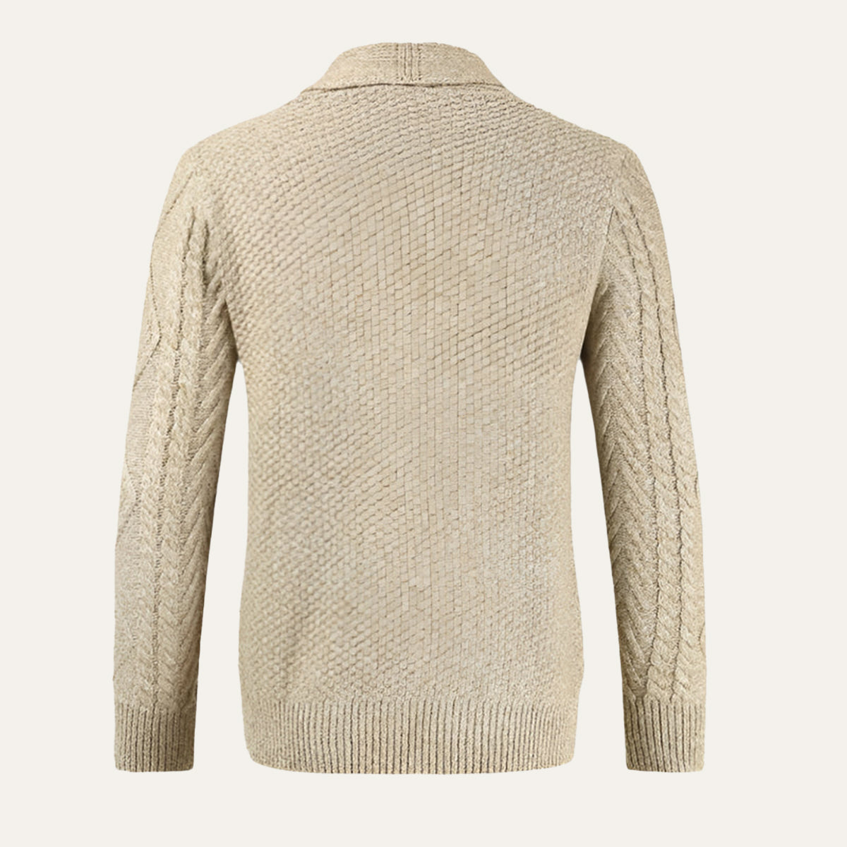 Men's Cable Knit Cardigan