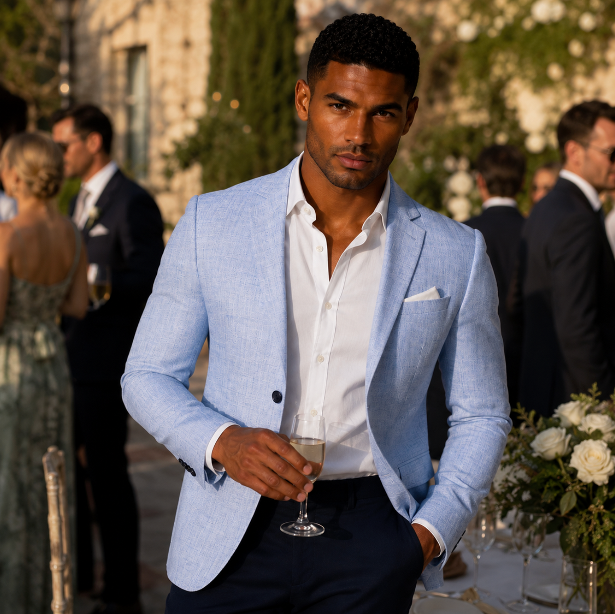 Men's Slim Fit Casual Blazer