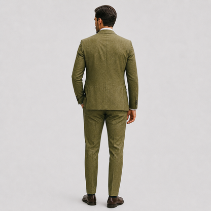 Men's Slim Fit Two Piece Set view 3