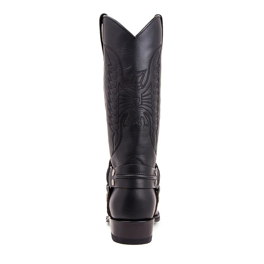 Men's Brown Square Toe Ankle Boots