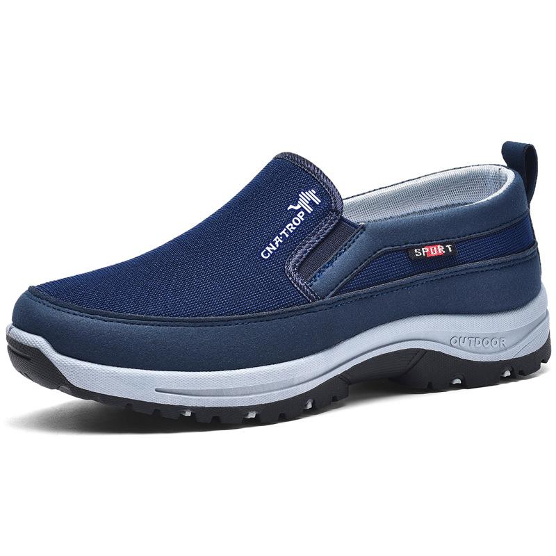 Men's Non Slip Walking Shoes in Blue