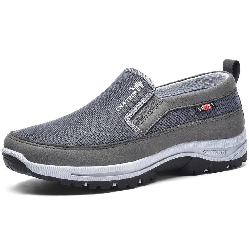 Men's Non Slip Walking Shoes in Grey