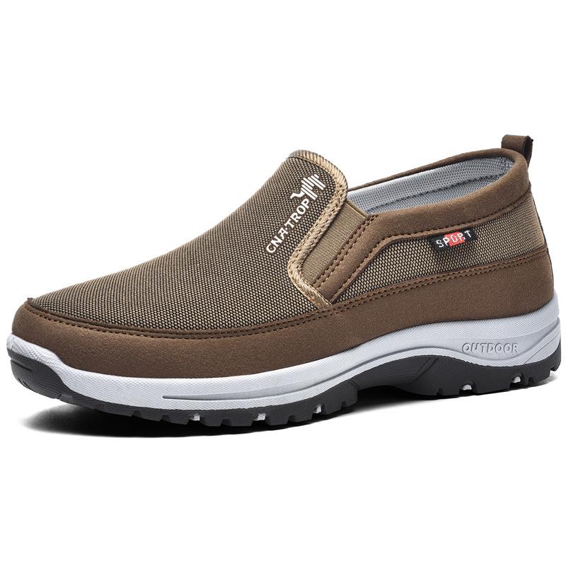 Men's Non Slip Walking Shoes in Khaki