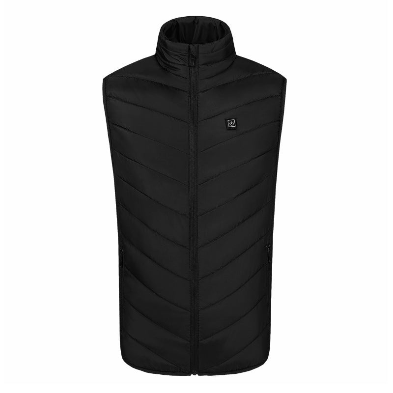 Men's Stand Collar High Neck Puffer Jacket