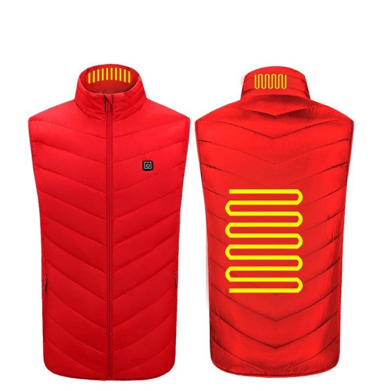 Men's Stand Collar High Neck Puffer Jacket