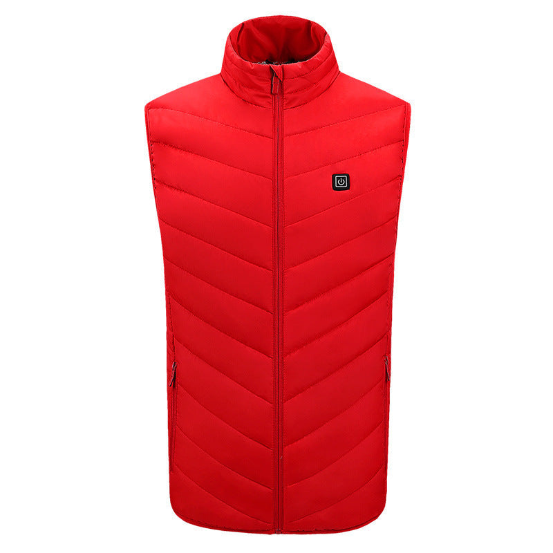 Men's Stand Collar High Neck Puffer Jacket