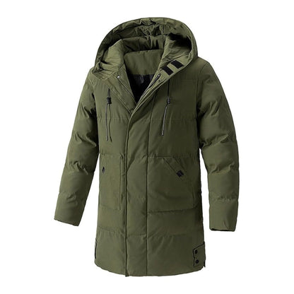 Men's Hooded Multi Pocket Puffer Jacket