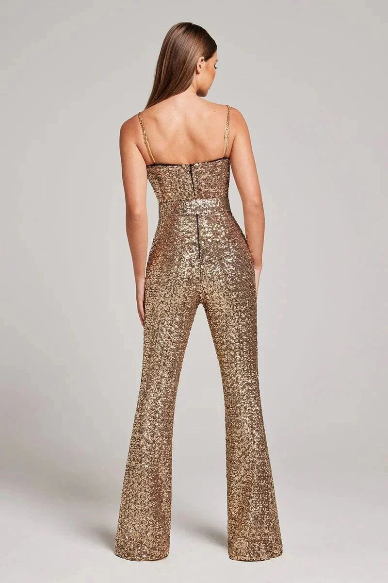 Women's Sequin Jumpsuit