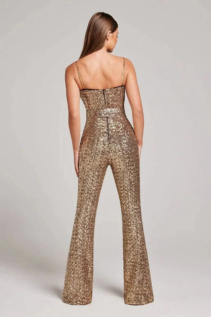 Women's Sequin Jumpsuit