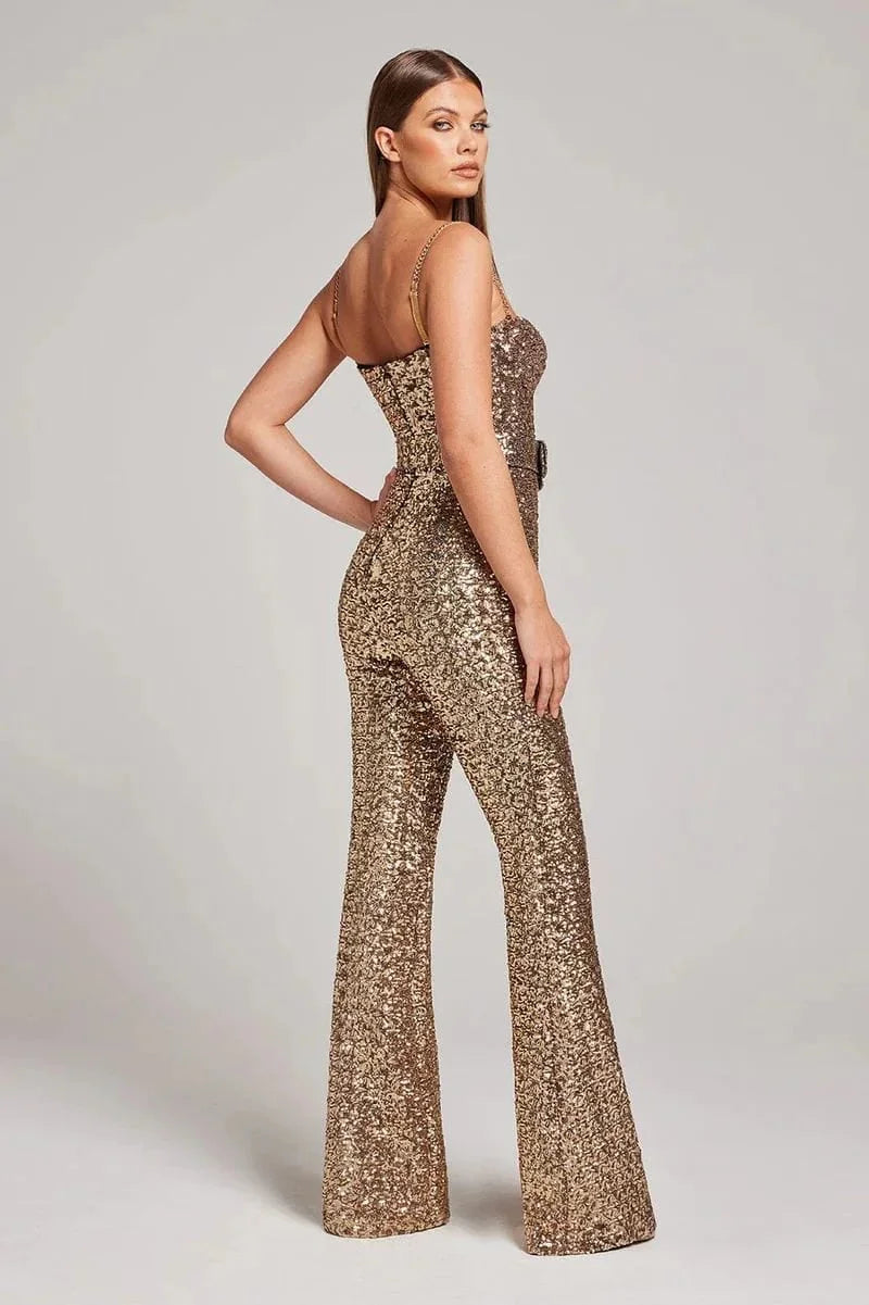 Women's Sequin Jumpsuit