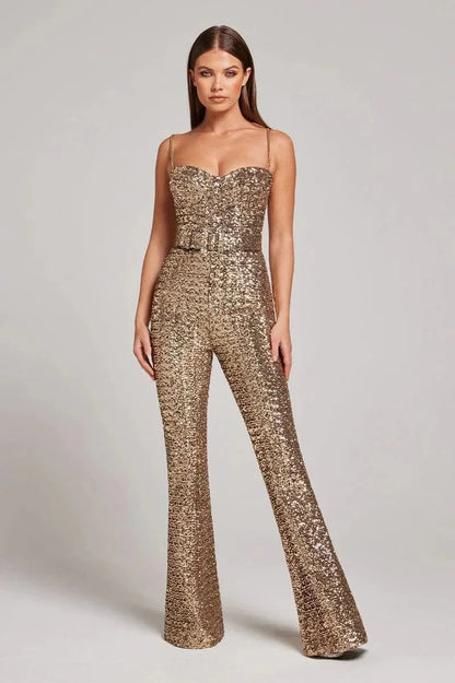 Women's Sequin Jumpsuit
