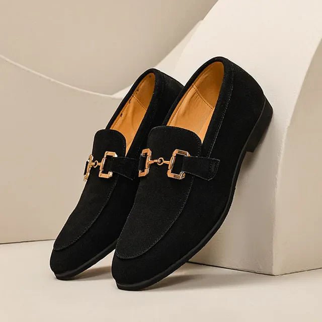 Men's Horsebit Contrast Sole Slip On Loafers