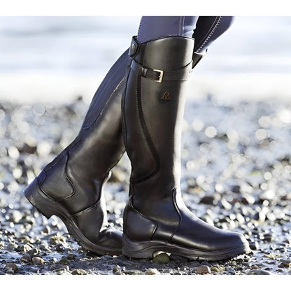 Women's Waterproof Comfort Ankle Boots in Black
