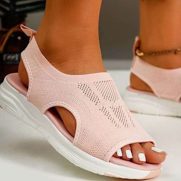 Women's Slingback Outdoor Sandals for the Gym in Pink