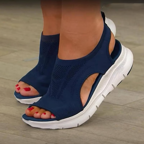Women's Slingback Outdoor Sandals for the Gym in Blue