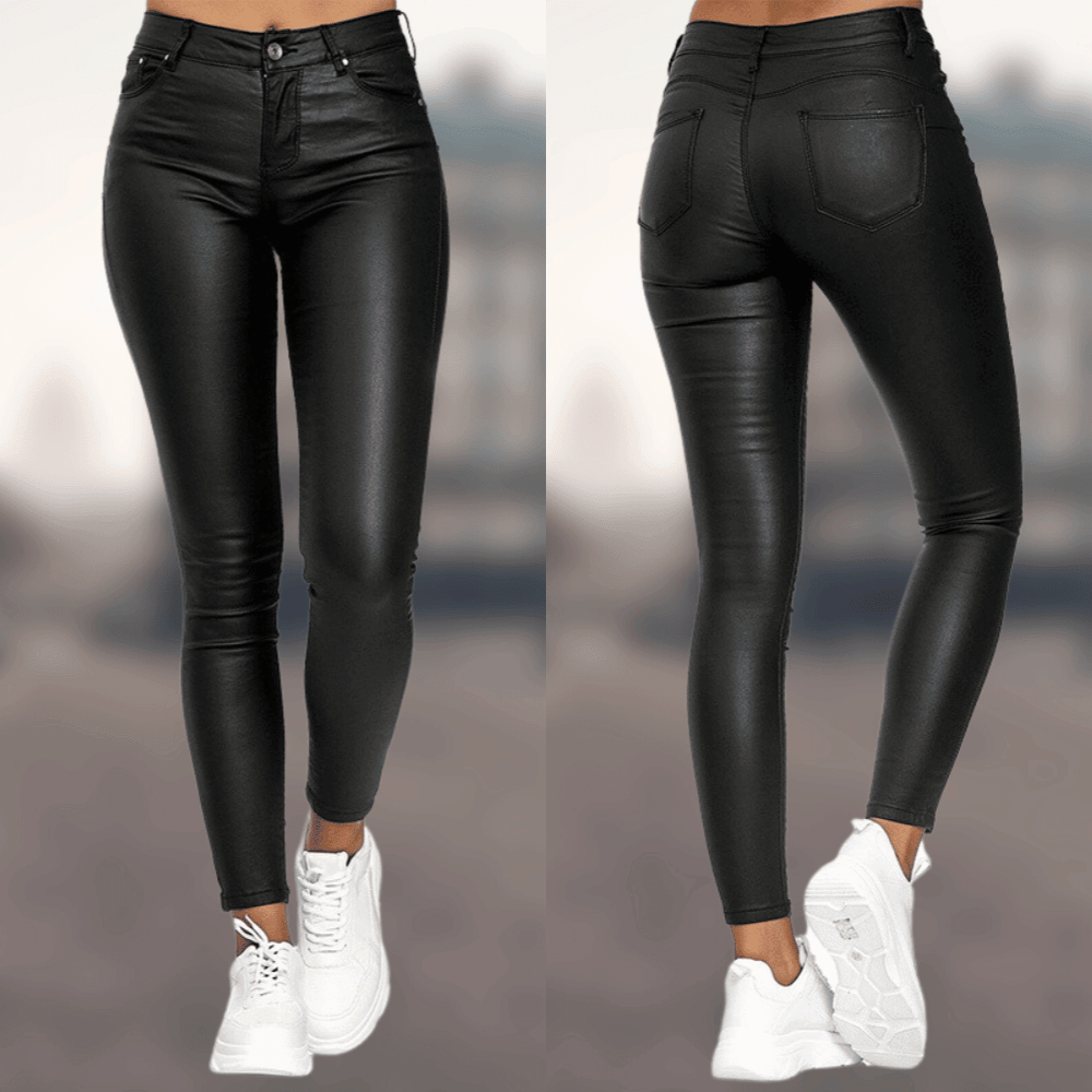 Women's High Waisted Leggings view 3
