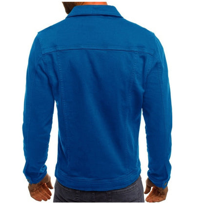 Men's Collared Button Front Chest Pocket Overshirt view 7