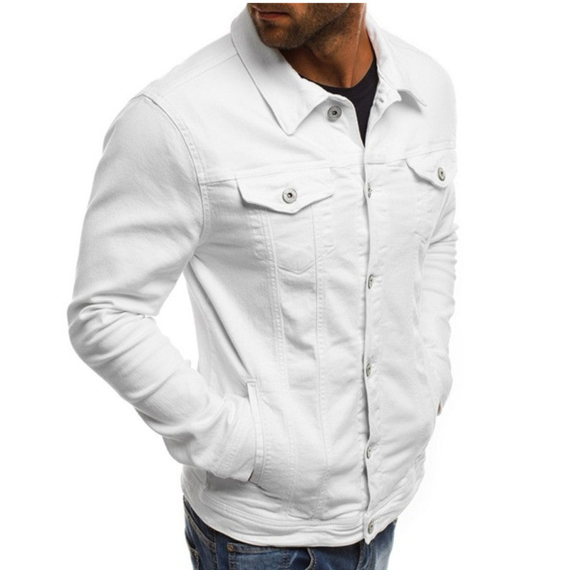 Men's Collared Button Front Chest Pocket Overshirt view 8