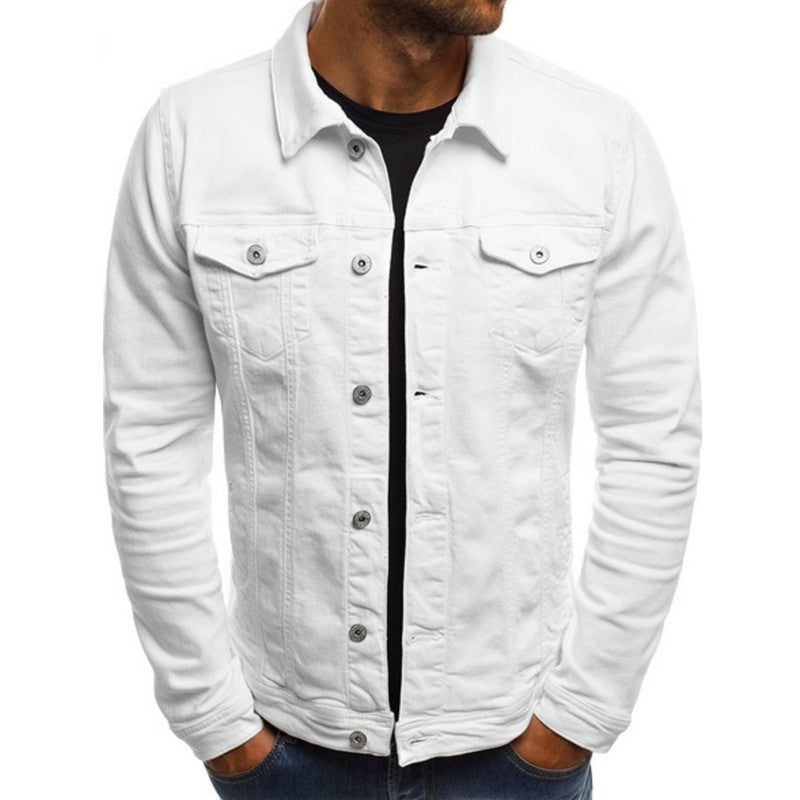 Men's Collared Button Front Chest Pocket Overshirt view 2