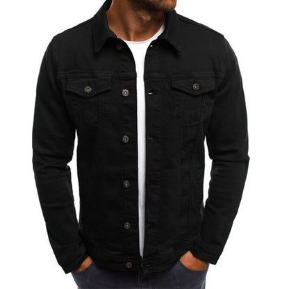 Men's Collared Button Front Chest Pocket Overshirt view 4