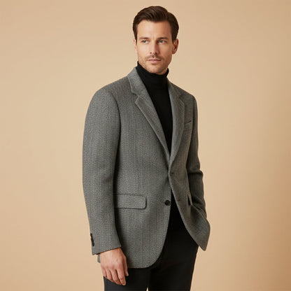 Men's Herringbone Blazer