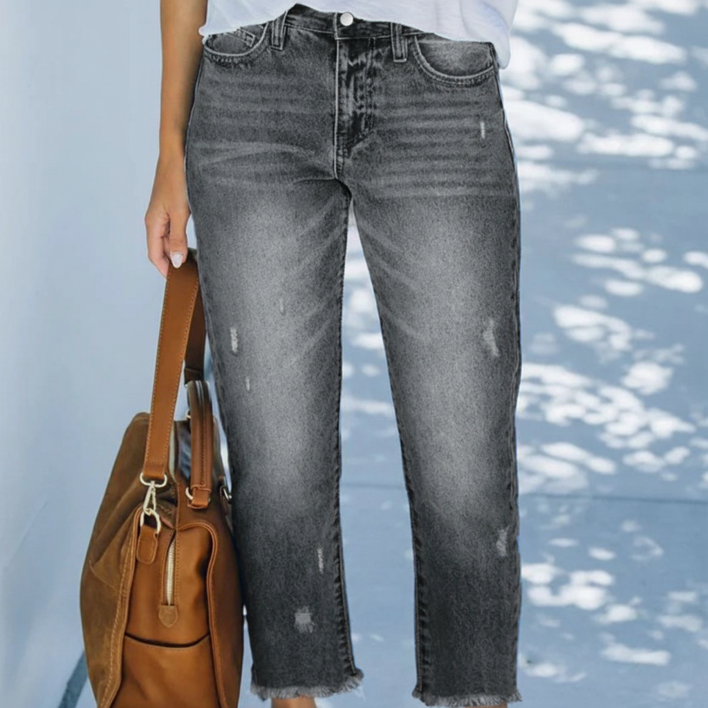 Women's Cropped Jeans view 9