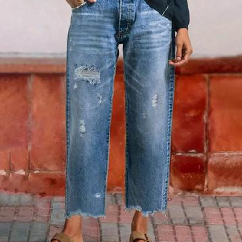 Women's Cropped Jeans view 12