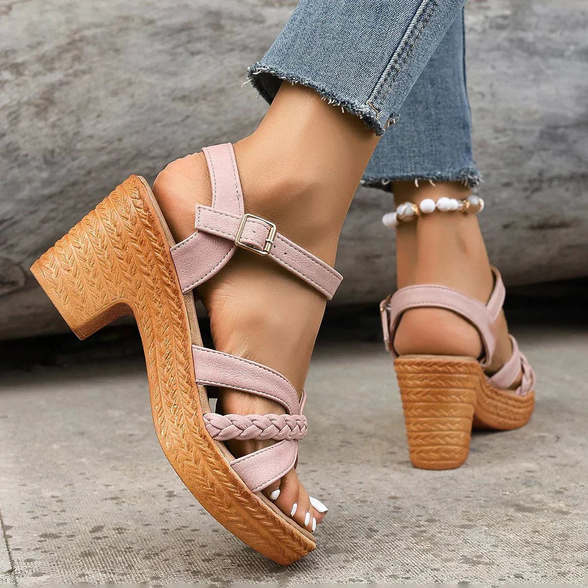 Women's Camel Sandals