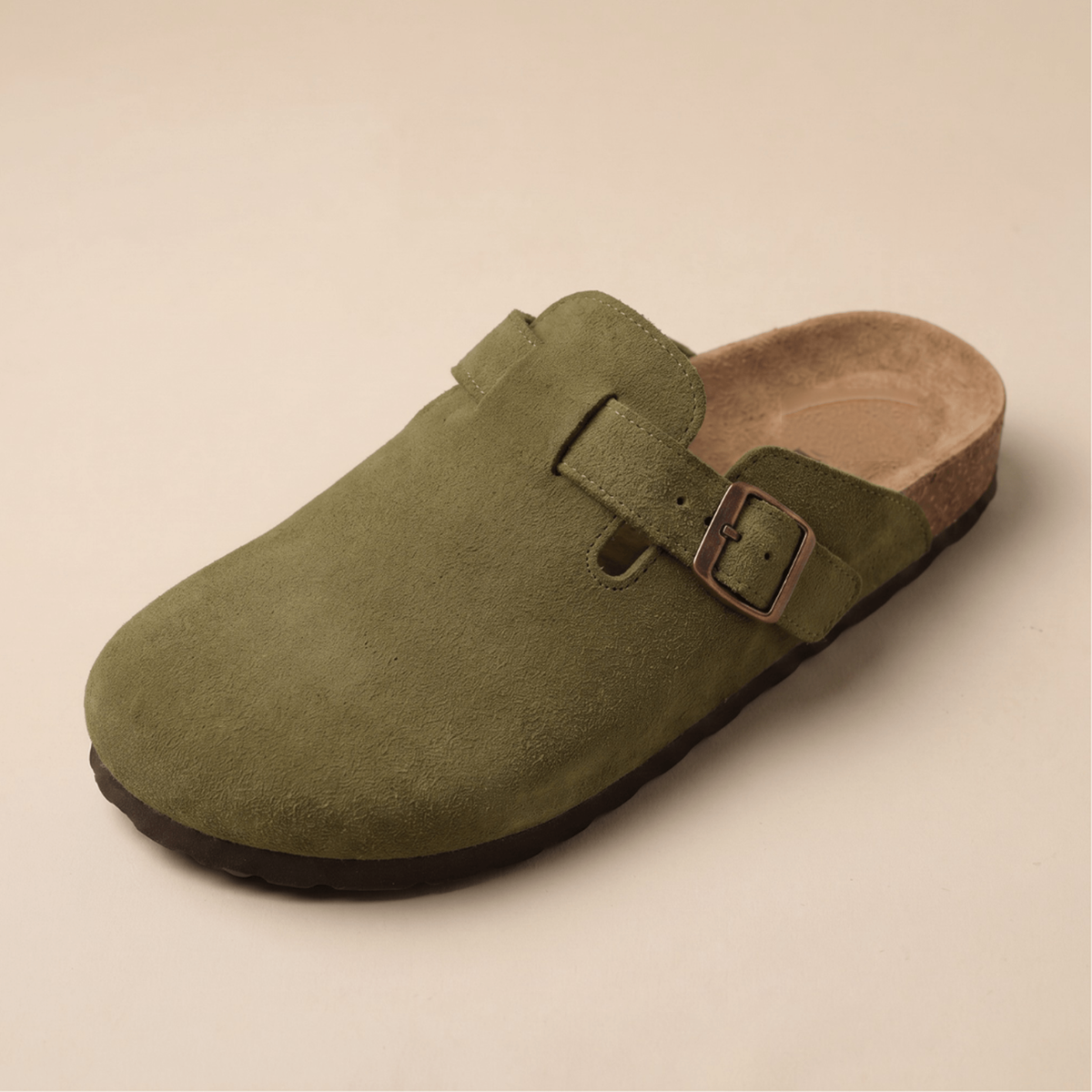 Women's Buckle Detail Casual Clogs
