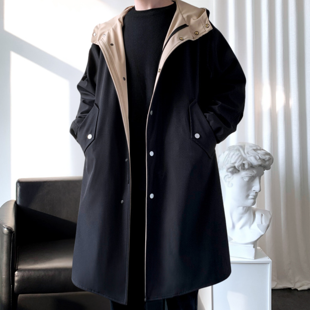 Men's Grey Comfort Winter Coat