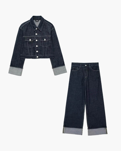 Women's Retro Vintage Two Piece Set view 3